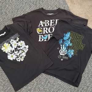 Abercrombie boys tshirts size 7